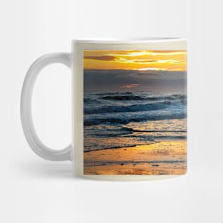 December sunrise over the North Sea Mug